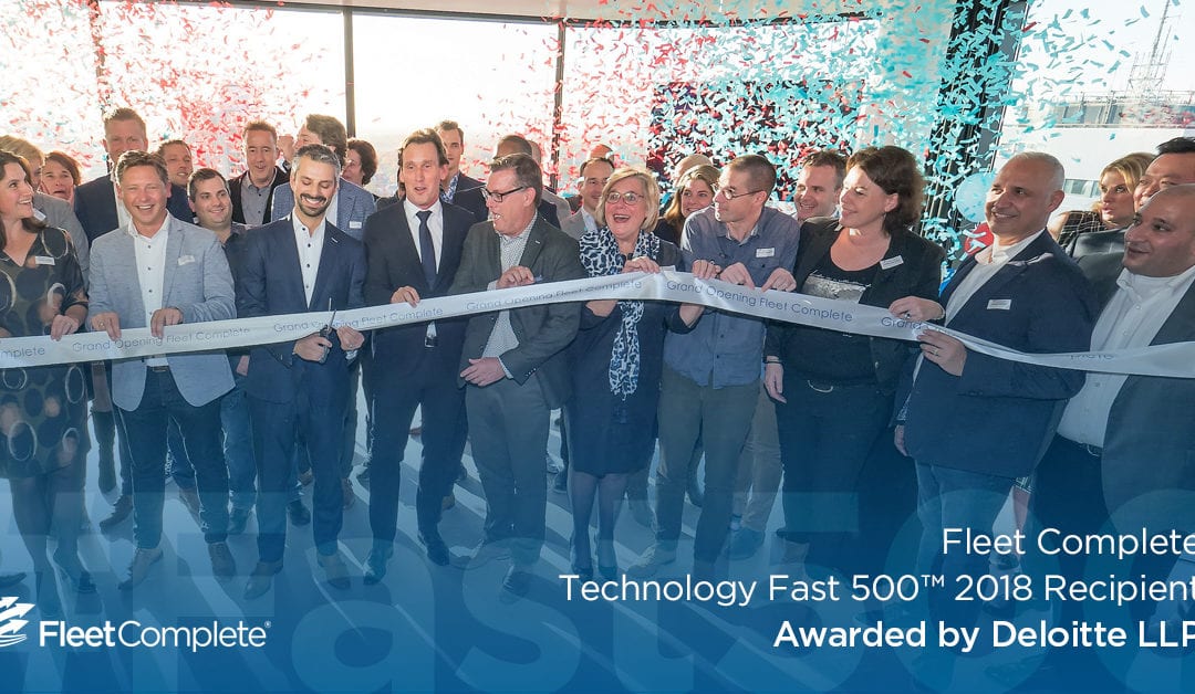 Fleet Complete door Deloitte opgenomen in de Technology Fast 500